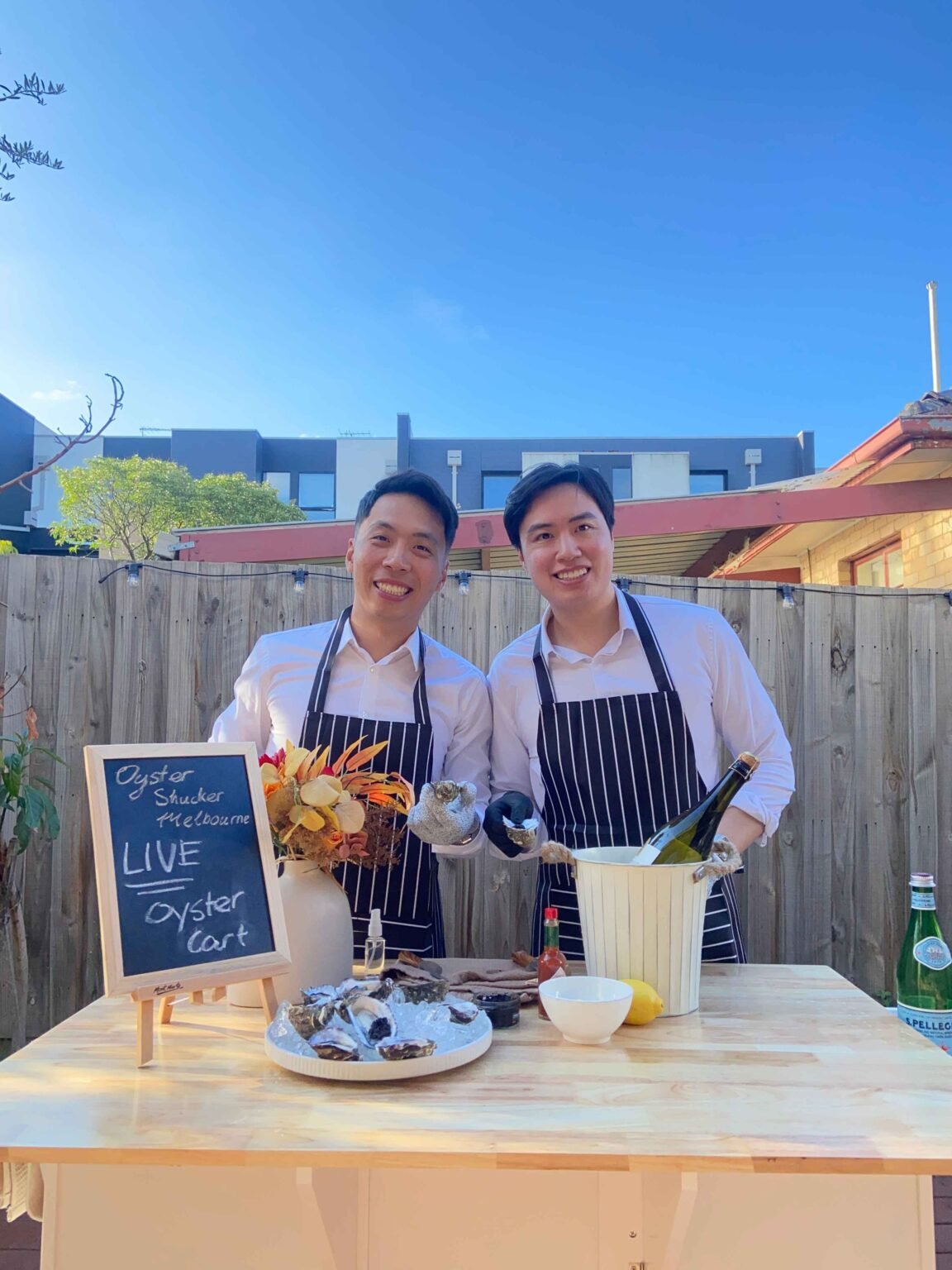 nathan and mark oyster shucker melbourne 1