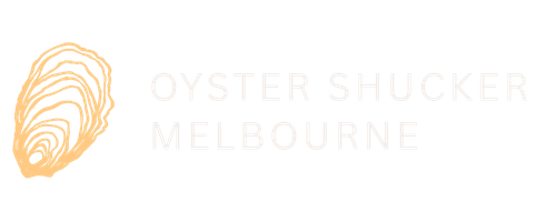 Oyster Shucker Melbourne Logo White